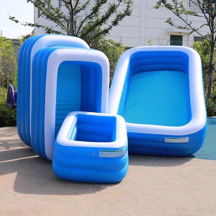 Popular design Rectangular 120 cm inflatable kids swimming pool inflatable pool square, Blue
Popular design Rectangular 120 cm inflatable kids swimming pool inflatable pool square, Blue