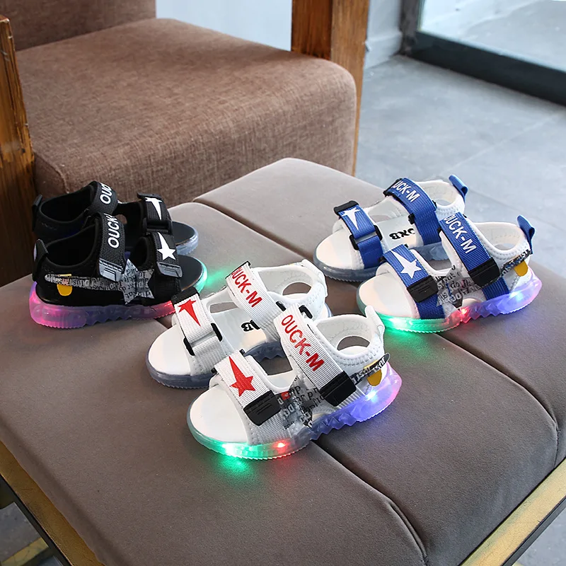 Summer Breathable Children Cool Open Toes Led Shoe Light Sandals Kids Boys Girls Shoes And Sandals, As shown
Summer Breathable Children Cool Open Toes Led Shoe Light Sandals Kids Boys Girls Shoes And Sandals, As shown