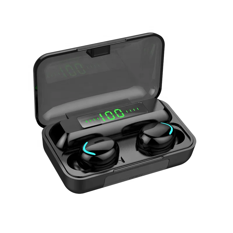 Factory Price Waterproof Bluetoothes 5.0 Noise Cancel Stereo Wireless Charging Box Wireless Earphones, Black
Factory Price Waterproof Bluetoothes 5.0 Noise Cancel Stereo Wireless Charging Box Wireless Earphones, Black