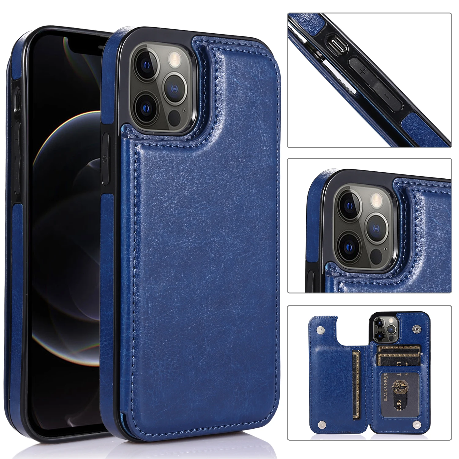 For iPhone SE 2020 Card slot case Double Magnetic Clasp Stand Leather Wallet Phone Case For iphone 12 pro max wallet Cover, 7 colors
For iPhone SE 2020 Card slot case Double Magnetic Clasp Stand Leather Wallet Phone Case For iphone 12 pro max wallet Cover, 7 colors