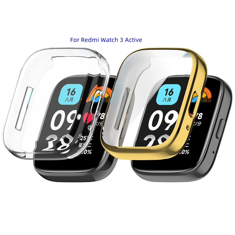 Smartwatch Bracelet Smart Watch Screen Protector TPU Protective Case Cover For Redmi Watch 3 Active
Smartwatch Bracelet Smart Watch Screen Protector TPU Protective Case Cover For Redmi Watch 3 Active