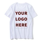 Design Your Own Cotton T Shirt/Custom LOGO T Shirt Printing/Men's T Shirt Made In China