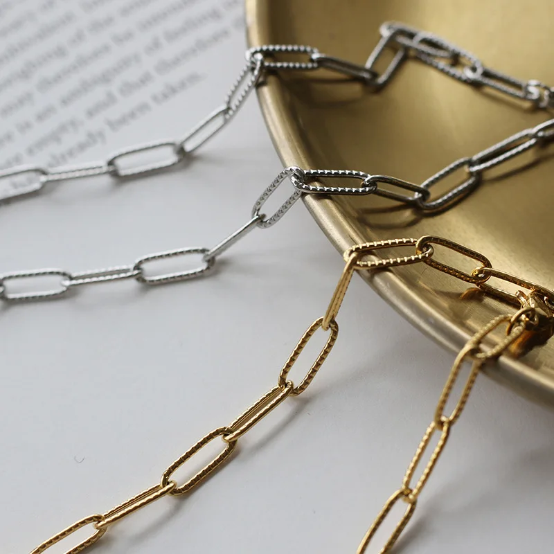 Necklace LengCai Stainless steel jewelry plating 18K gold wholesale Vintage Chain Striped Star Adjustable
Necklace LengCai Stainless steel jewelry plating 18K gold wholesale Vintage Chain Striped Star Adjustable