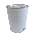 Simple Design 20 Liter Barrel Metal Round Oil Tin Can Custom Tin Pail