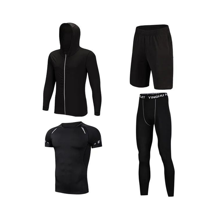 4 Piece Set men's Sportswear Active wear Gym Clothes Fitness Yoga Wear, Customized colors
4 Piece Set men's Sportswear Active wear Gym Clothes Fitness Yoga Wear, Customized colors