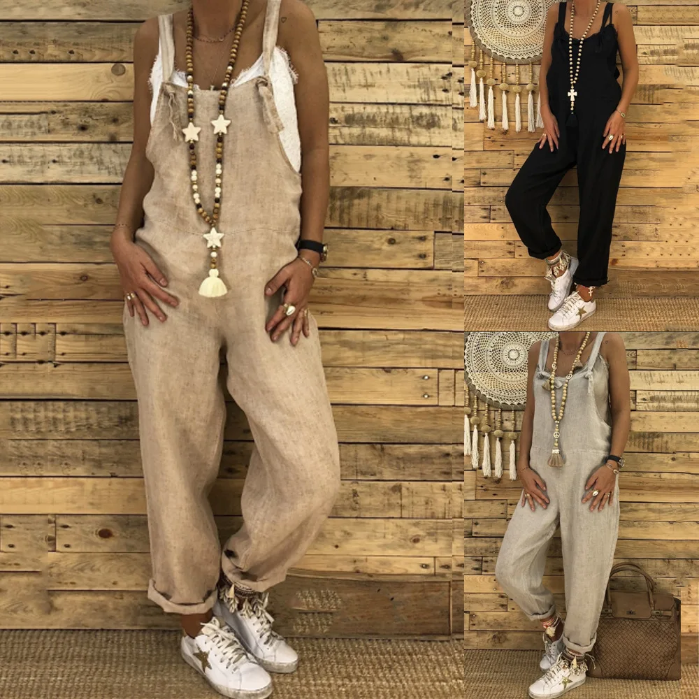 WW-0195 Autumn And Winter Leisure Big Yards Ramie Cotton Conjoined Overalls Loose Trousers Womens Casual Romper Pants, Customized color
WW-0195 Autumn And Winter Leisure Big Yards Ramie Cotton Conjoined Overalls Loose Trousers Womens Casual Romper Pants, Customized color