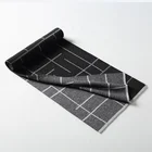 Long Long High Quality 100% Wool Jacquard Men Scarf Black Long Scarf
