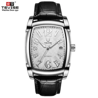 

TEVISE T802A Automatic Mechanical Luxury Analog Display Leather Band Luminous Men Watch With Date