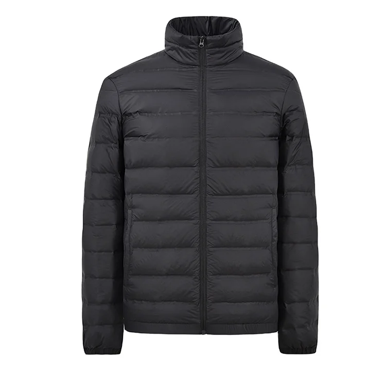 Independent brand 2021 fashion men's casual stand collar light down jacket can be customized wholesale
Independent brand 2021 fashion men's casual stand collar light down jacket can be customized wholesale