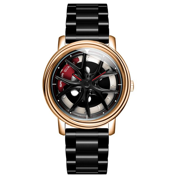 2021 New Custom Design Car Rim Hub Men Watches Top Luxury Waterproof Sport Quartz Watch Men Fashion Relogio Masculino, 4 colors
2021 New Custom Design Car Rim Hub Men Watches Top Luxury Waterproof Sport Quartz Watch Men Fashion Relogio Masculino, 4 colors
