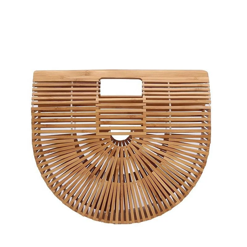 Wholesale 2021 Fashion Summer Natural Color Ladies Large Handbag and Purses Half Moon Women Beach Bamboo Eco Bag
Wholesale 2021 Fashion Summer Natural Color Ladies Large Handbag and Purses Half Moon Women Beach Bamboo Eco Bag