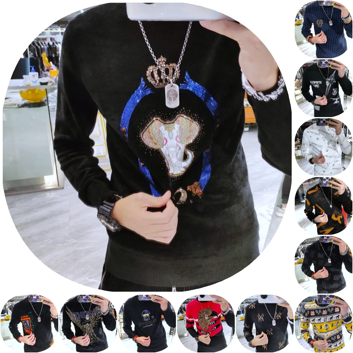 Turtleneck sweater men spring, summer, autumn and winter new coat knit bottom sweater wholesale 
Turtleneck sweater men spring, summer, autumn and winter new coat knit bottom sweater wholesale