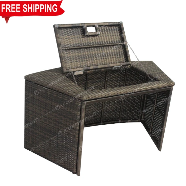 FSPATIO: Synthetic Round Rattan Furniture Surround for hot tub spa high quality outdoor rattan furniture, Brown
FSPATIO: Synthetic Round Rattan Furniture Surround for hot tub spa high quality outdoor rattan furniture, Brown
