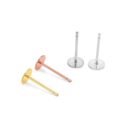 S925 sterling silver 3 4 5 6 8 mm flat head stud earrings flat ear pin with hanging earrings findings for diy earring making
S925 sterling silver 3 4 5 6 8 mm flat head stud earrings flat ear pin with hanging earrings findings for diy earring making