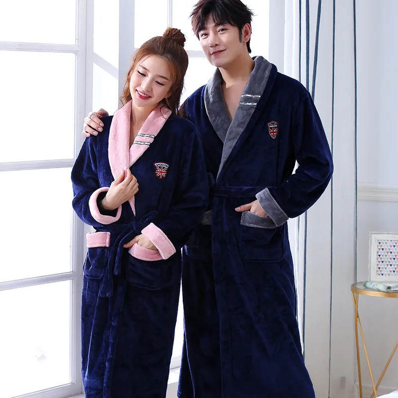 2020 new flannel bathrobes men and women bathrobes thickened long couple coral fleece bathrobes, White,pink,customized
2020 new flannel bathrobes men and women bathrobes thickened long couple coral fleece bathrobes, White,pink,customized