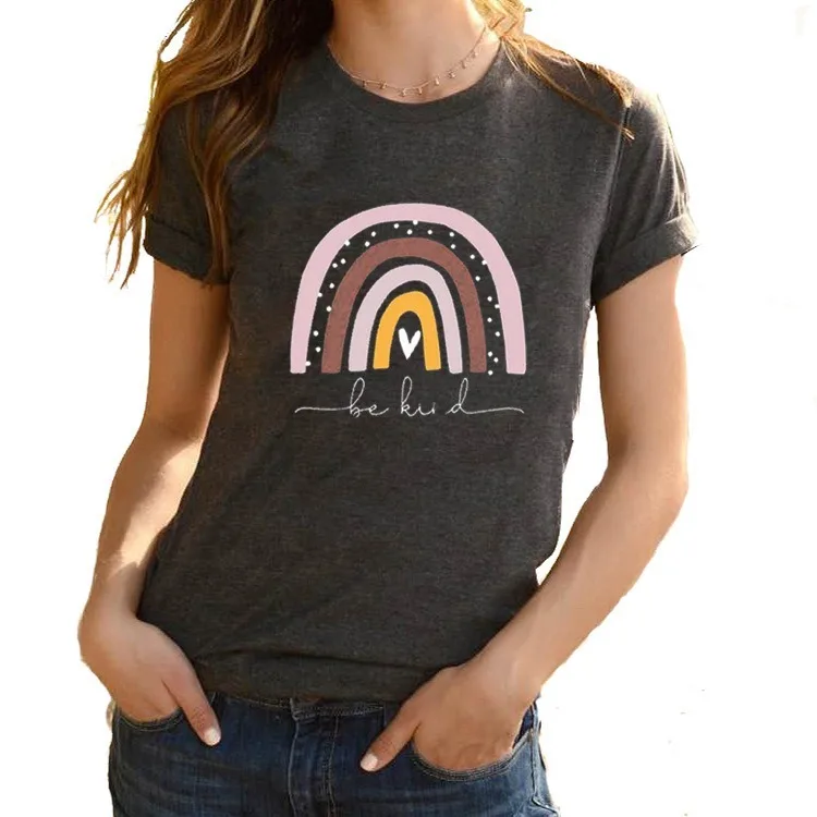Love Rainbow Print White T-shirt Teacher Life Short Sleeve Harajuku Aesthetic Women Quotes Gift Graphic T Shirts Clothes
Love Rainbow Print White T-shirt Teacher Life Short Sleeve Harajuku Aesthetic Women Quotes Gift Graphic T Shirts Clothes