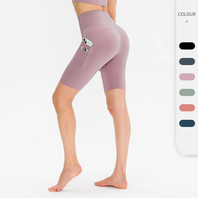 Wholesale Double-pocket Elastic Quick-drying Tights Fitness Sports Running Bike Short Gym Legging Women Yoga Shorts, Custom color
Wholesale Double-pocket Elastic Quick-drying Tights Fitness Sports Running Bike Short Gym Legging Women Yoga Shorts, Custom color
