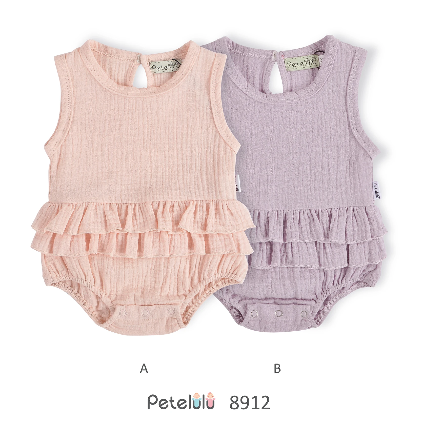 Summer Ruffle Sleeve Boutique Baby Girls' Rompers Cotton Muslin Baby Romper Newborn Baby Girls Clothes, Solid colors
Summer Ruffle Sleeve Boutique Baby Girls' Rompers Cotton Muslin Baby Romper Newborn Baby Girls Clothes, Solid colors