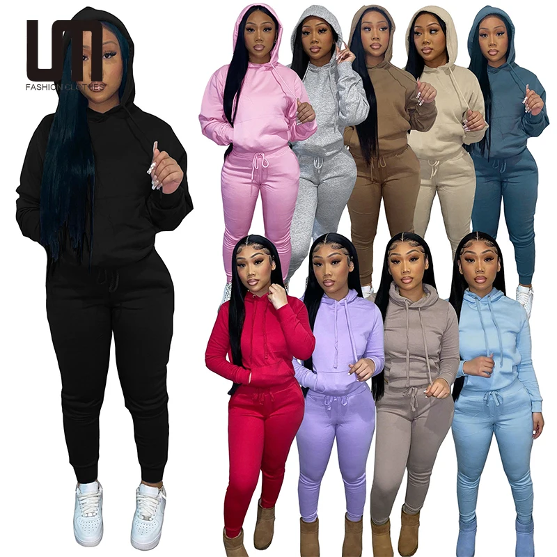 Liu Ming 2022 Wholesale Women Winter Warm Thick Fleece hooded Long Sleeve Sweatshirt Drawstring Pants Jogging 2 Piece Set
Liu Ming 2022 Wholesale Women Winter Warm Thick Fleece hooded Long Sleeve Sweatshirt Drawstring Pants Jogging 2 Piece Set
