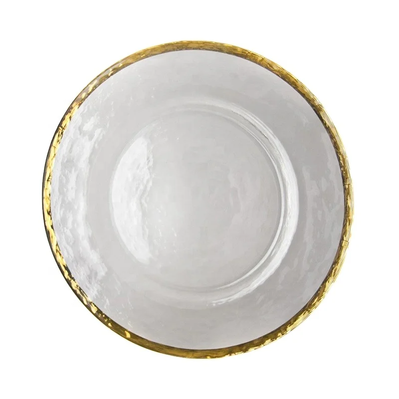 Luxury Wedding Plates Hot Sale Silver Gold Rim Catering Charger Plate Fashion Clear Glass Dinner Plates For Weddings, Picture
Luxury Wedding Plates Hot Sale Silver Gold Rim Catering Charger Plate Fashion Clear Glass Dinner Plates For Weddings, Picture