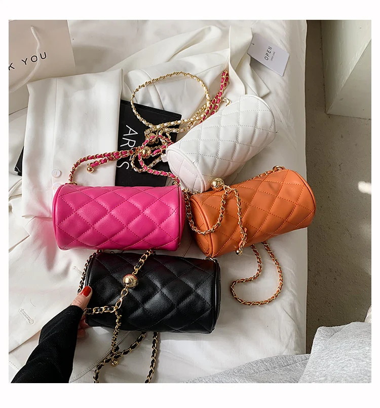 Fashion bag women summer 2021 new style quilted chain crossbody pillow bag for ladies
Fashion bag women summer 2021 new style quilted chain crossbody pillow bag for ladies