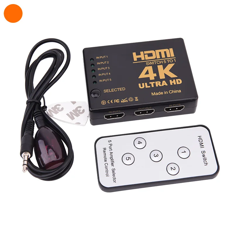 Wholesale hdmi switch Support HDTV 4K HDMI switch 5 in 1 out hdmi switcher for television 4k smart tv
Wholesale hdmi switch Support HDTV 4K HDMI switch 5 in 1 out hdmi switcher for television 4k smart tv