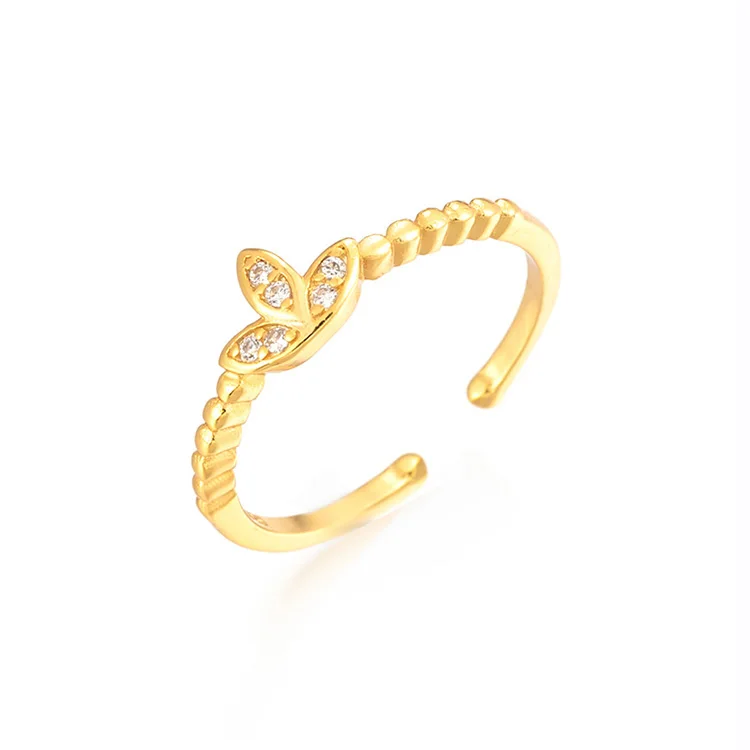 2021 korean fashion Jewelry 925 sterling silver wom clover leaf rings for women, Customized color acceptable
2021 korean fashion Jewelry 925 sterling silver wom clover leaf rings for women, Customized color acceptable