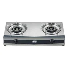 Africa indian hot best colorful stainless steel 2 burner cooktop camping gas stove