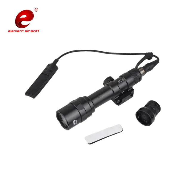 Element Airsof gun Tactical Flashlight Surefir Light 500 Lumens M600U Hunting Lamp Weapons Gun Light EX356, Black
Element Airsof gun Tactical Flashlight Surefir Light 500 Lumens M600U Hunting Lamp Weapons Gun Light EX356, Black