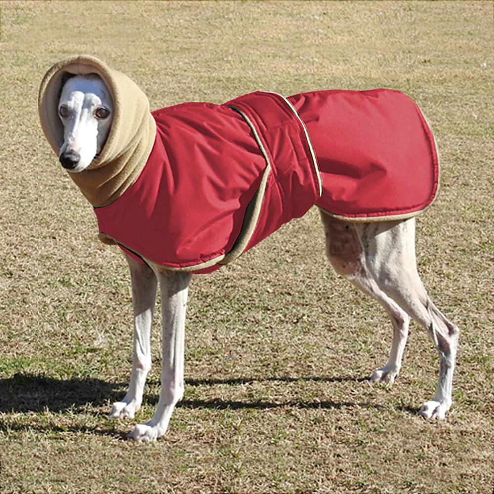 Warm Thick Dog Clothes Waterproof Dog Coat Jacket For Medium Large Dogs Greyhound Wolfhound Shepherd Clothing pet accessories, Green/black/red
Warm Thick Dog Clothes Waterproof Dog Coat Jacket For Medium Large Dogs Greyhound Wolfhound Shepherd Clothing pet accessories, Green/black/red