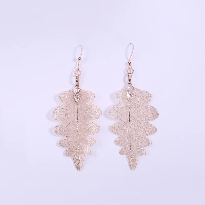 Pennlawn making boi natural tree leaf plate earrings for women jewelry for sale, Picture shows
Pennlawn making boi natural tree leaf plate earrings for women jewelry for sale, Picture shows
