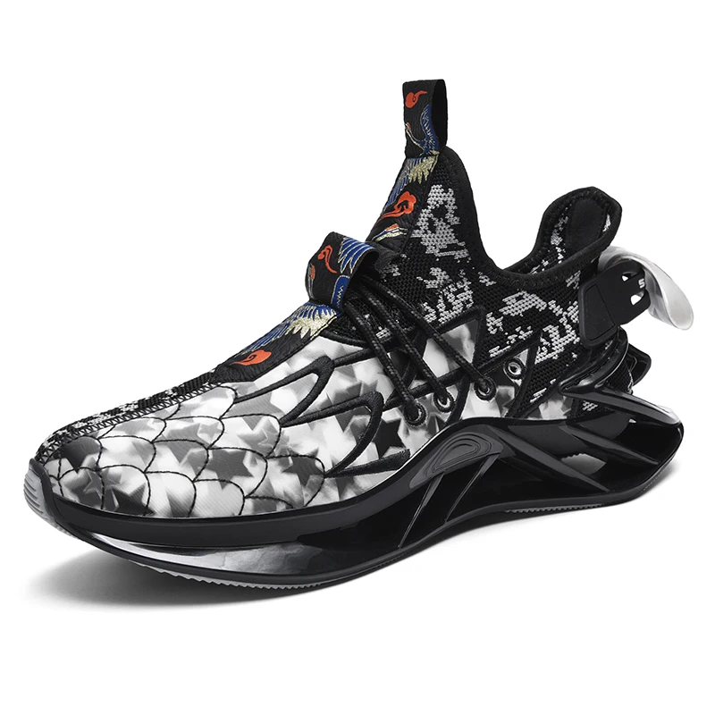 Ziitop Spring New Fashion Men's Shoes Casual Lace-up TPU Blade Shoes Outdoor Sports Sneakers Walking Trendy Shoes, White,black
Ziitop Spring New Fashion Men's Shoes Casual Lace-up TPU Blade Shoes Outdoor Sports Sneakers Walking Trendy Shoes, White,black