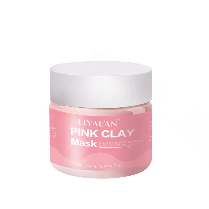 

Rose Clay Face Mask Private Label Skin Care Organic Rose Petals All Natural French Pink Kaolin Facial Mask