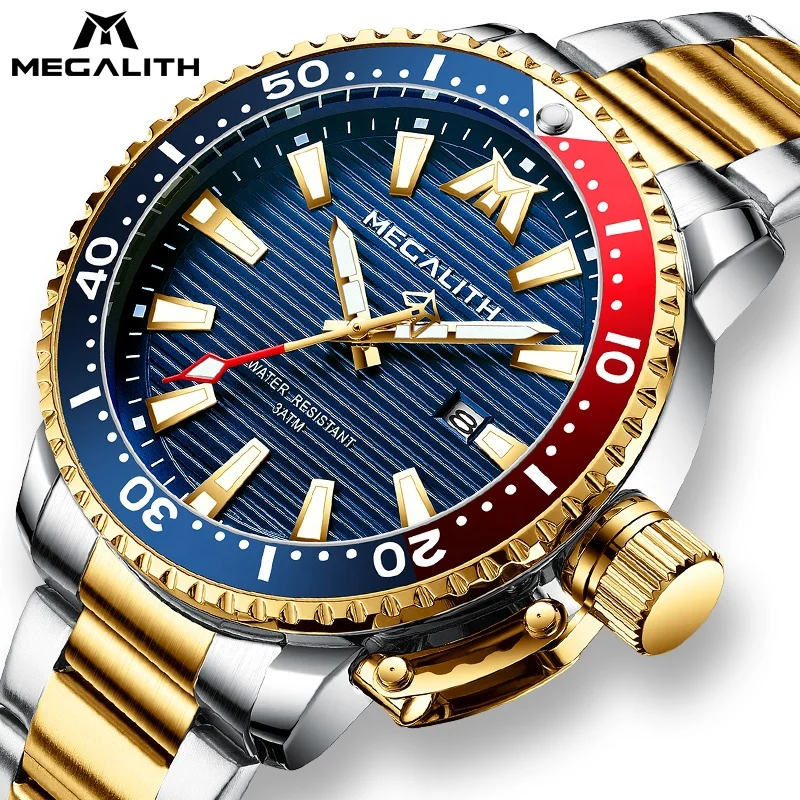 Reloj Hombre Megalith Sport Luminous Factory Wholesale Price Watches Fashion Waterproof Quartz Watch Men
Reloj Hombre Megalith Sport Luminous Factory Wholesale Price Watches Fashion Waterproof Quartz Watch Men