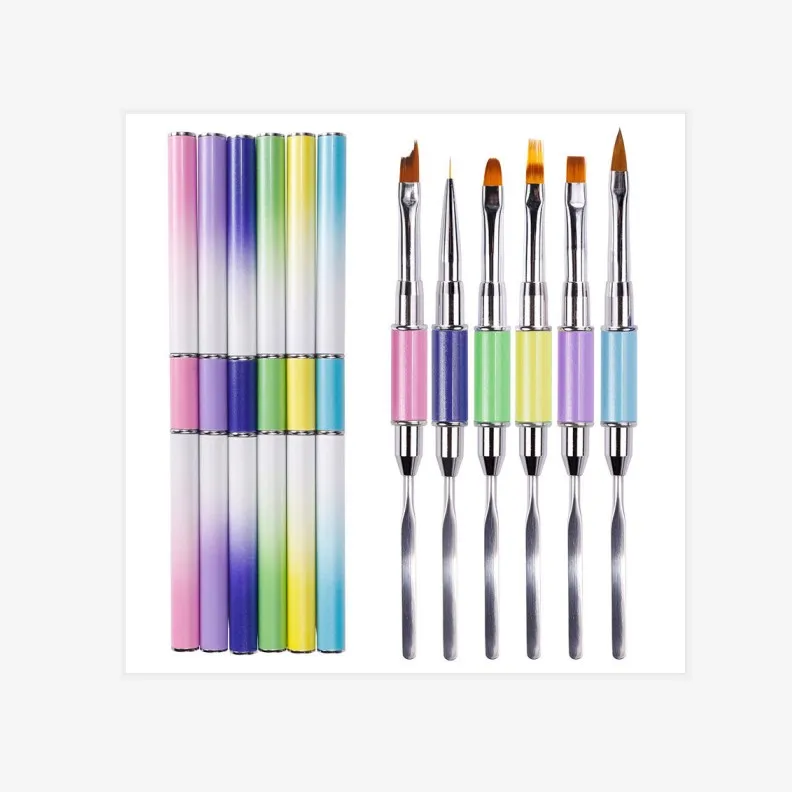 Wholesale Two - end drawing pen Nail art tool Dye colouring pen Dual light therapy pen nail brush, As picture show
Wholesale Two - end drawing pen Nail art tool Dye colouring pen Dual light therapy pen nail brush, As picture show