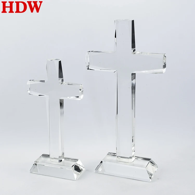 Factory Wholesale K9 Crystal Glass Cross custom clear crystal cross religious awards with stand for Religious gift
Factory Wholesale K9 Crystal Glass Cross custom clear crystal cross religious awards with stand for Religious gift