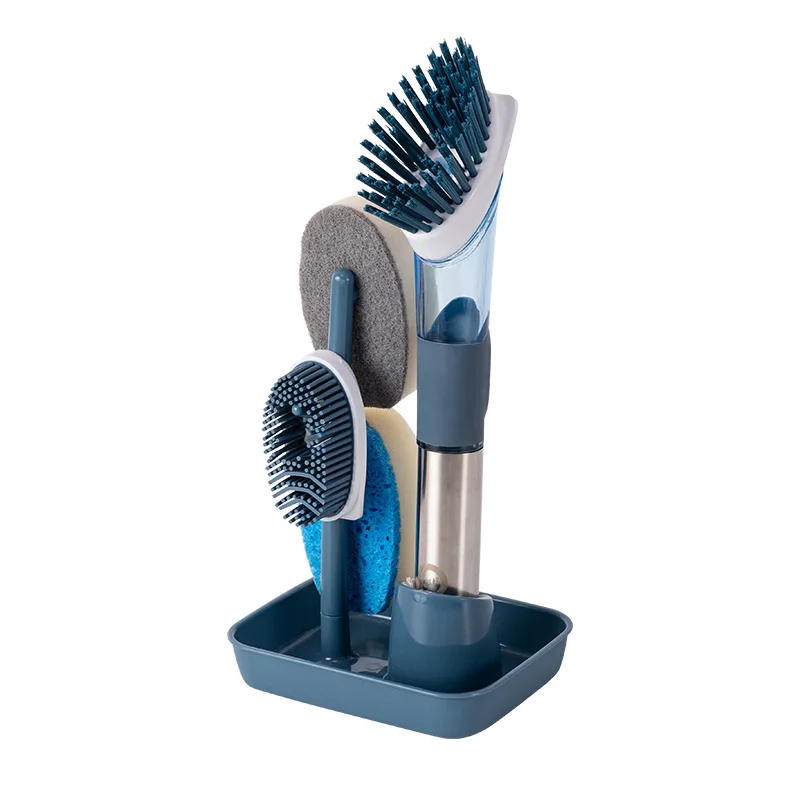 Replacement Head Four In One Multi-functional Kitchen Long Handle Cleaning Brushes Set, Blue, green, grey, pink
Replacement Head Four In One Multi-functional Kitchen Long Handle Cleaning Brushes Set, Blue, green, grey, pink