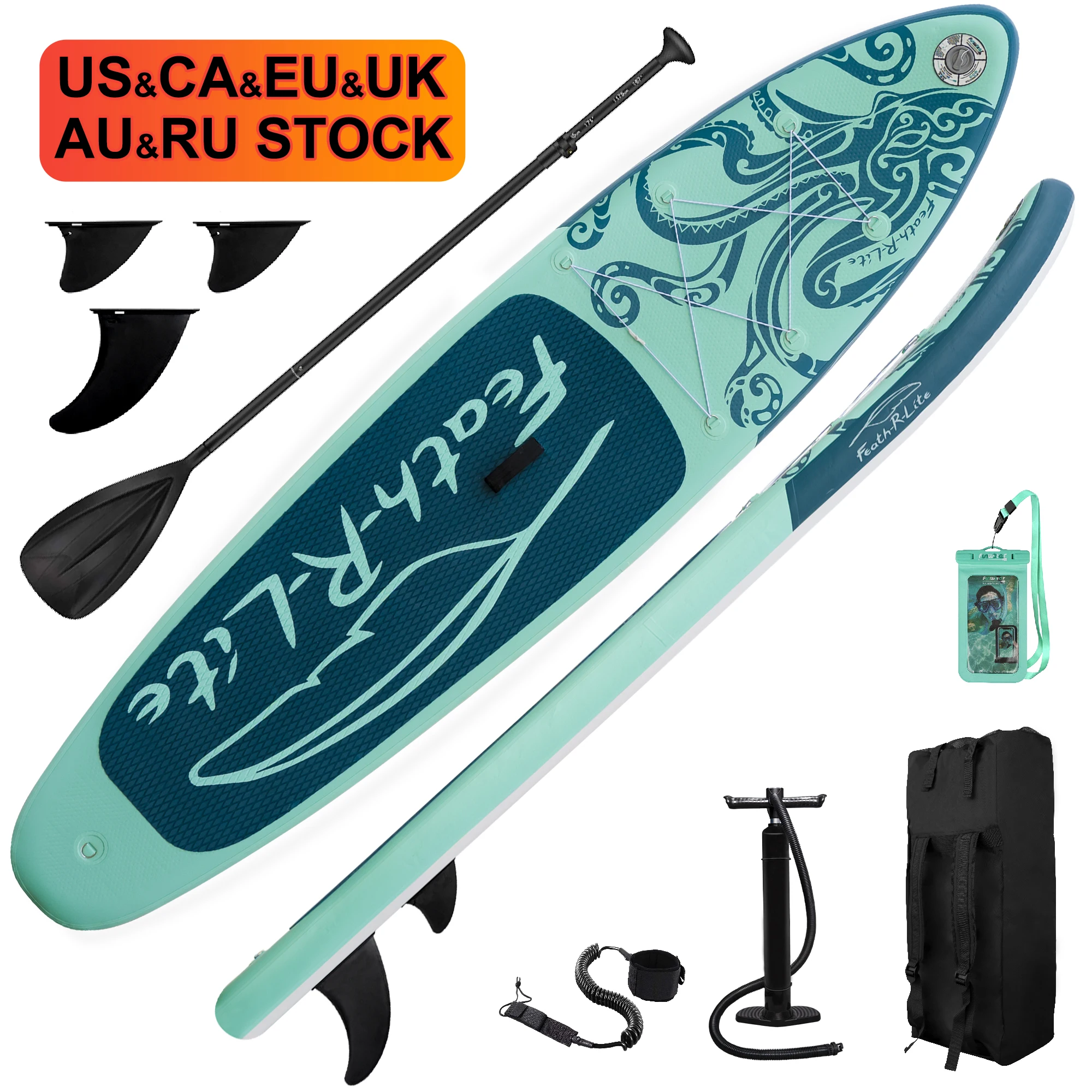 FUNWATER Dropshipping OEM wooden surfboard Padel board fishing paddle board soft top surfboard softboard
FUNWATER Dropshipping OEM wooden surfboard Padel board fishing paddle board soft top surfboard softboard