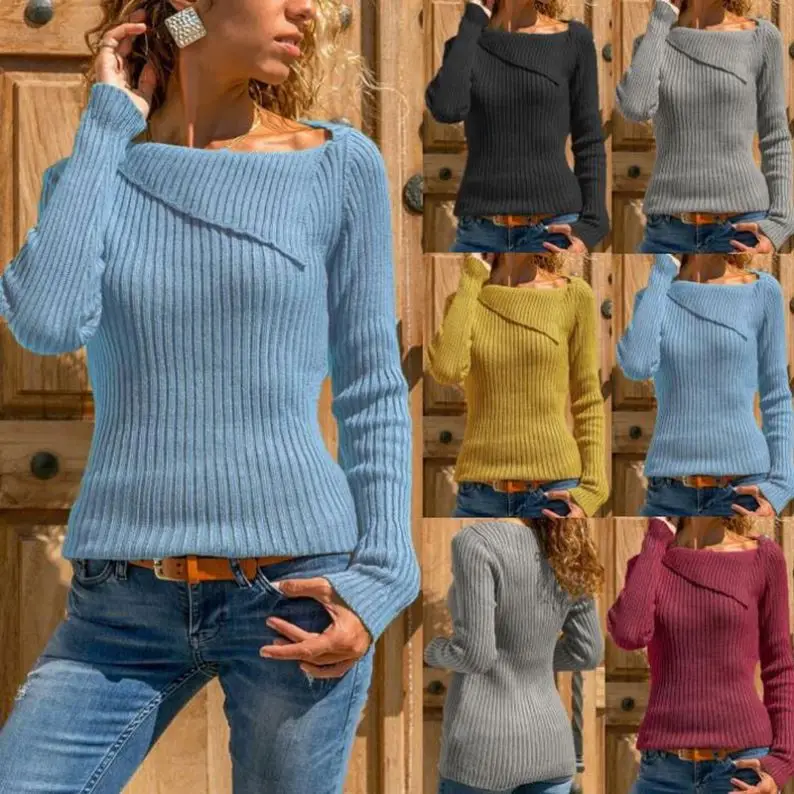 2020 Hot Sale Latest Design Plus Size Fall Clothing For Women Long Sleeve Women' Sweater, Custom color
2020 Hot Sale Latest Design Plus Size Fall Clothing For Women Long Sleeve Women' Sweater, Custom color