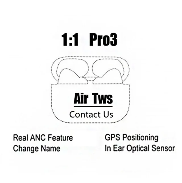 2021 Best Quality Airpodering TWS 1:1 Air Pro 3 Tws Earphones Air Pro 3 Wireless Earphone Earbuds For Airpodding Pro 3
2021 Best Quality Airpodering TWS 1:1 Air Pro 3 Tws Earphones Air Pro 3 Wireless Earphone Earbuds For Airpodding Pro 3