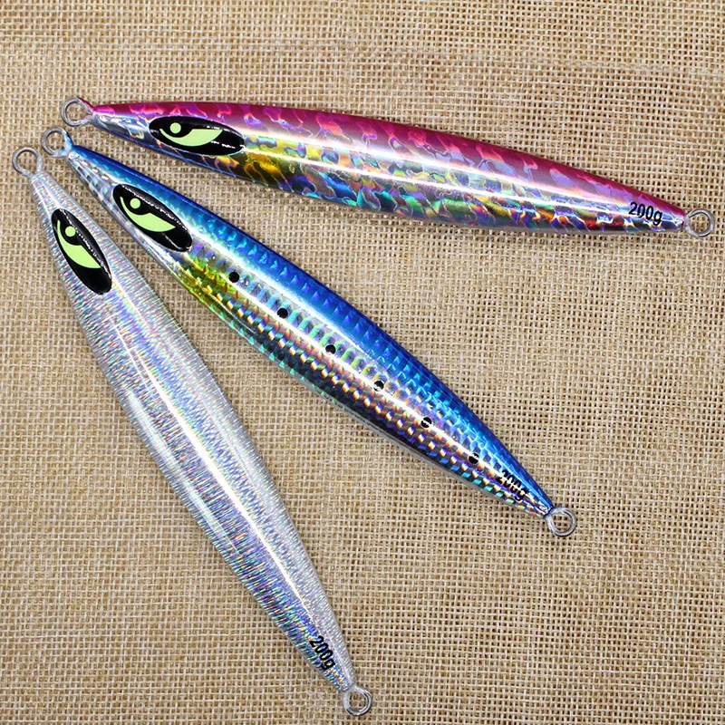 Ocean Boat Trolling Fishing Lure Jig bait 200g Jig Artificial Lures Shore Long Cast Glow Night, See pictures
Ocean Boat Trolling Fishing Lure Jig bait 200g Jig Artificial Lures Shore Long Cast Glow Night, See pictures
