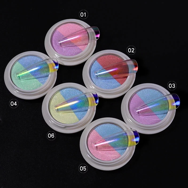 High Quality Solid Ice Aurora Powder Nail Transparent Aurora Magic Mirror Powder Color Acrylic Nail Glitter Powder Wholesale, As photo show
High Quality Solid Ice Aurora Powder Nail Transparent Aurora Magic Mirror Powder Color Acrylic Nail Glitter Powder Wholesale, As photo show