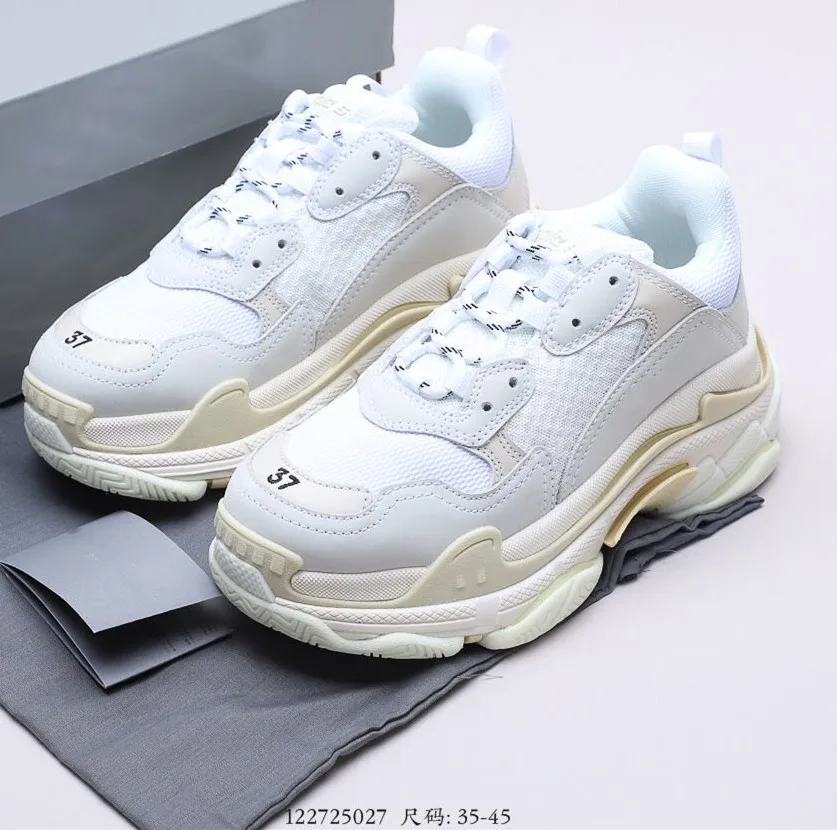 Hot Sale Wholesale Original Balencia Chunky Retro Dad Sport Shoes Mens Thick Bottom Luxury Casual Shoes Triple S
Hot Sale Wholesale Original Balencia Chunky Retro Dad Sport Shoes Mens Thick Bottom Luxury Casual Shoes Triple S
