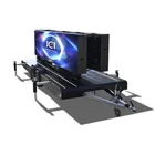 ITALY Hydraulic outdoor mobile led billboard trailer led sign advertising vehicle