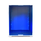 Diy White Fireproof Foldable Pp Hollow Plastic Box Corrugated Plastic/coroplast/corflute Boxes
