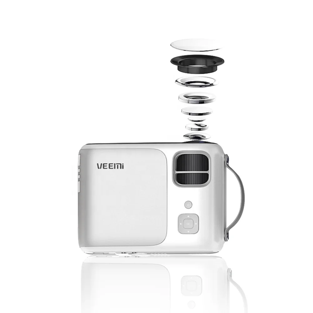 VEEMI Leisure Gift Handheld 480P Small Size Mini LED Portable Outdoor Pocket Projector for Kid
VEEMI Leisure Gift Handheld 480P Small Size Mini LED Portable Outdoor Pocket Projector for Kid