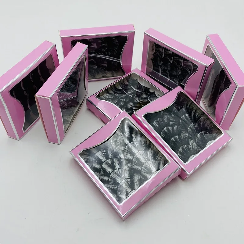 High Quality Wholesale 5 Pairs 25mm 5d Faux Fluffy Luxury Full Strip Mink Eyelashes With Lash Case Boxes Custom Logo, Natural black
High Quality Wholesale 5 Pairs 25mm 5d Faux Fluffy Luxury Full Strip Mink Eyelashes With Lash Case Boxes Custom Logo, Natural black