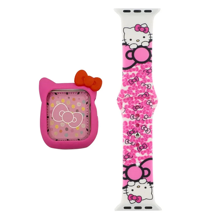 Cartoon Strap for Apple watch band 42mm 38mm Silicone case+strap sport wristband 44mm 40mm bracelet for iwatch series 6 5 4
Cartoon Strap for Apple watch band 42mm 38mm Silicone case+strap sport wristband 44mm 40mm bracelet for iwatch series 6 5 4