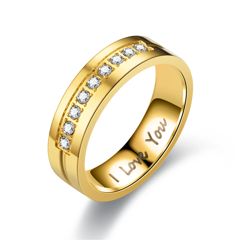 High Quality Wholesale Simple Ring Fashion Rose Gold Ring Men's and Women's Exclusive Couple Wedding Ring
High Quality Wholesale Simple Ring Fashion Rose Gold Ring Men's and Women's Exclusive Couple Wedding Ring