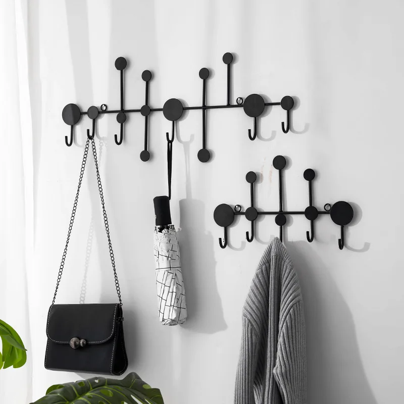 Modern European Hook Wall-Mounted Coat Bag Storage Rack Simple Iron Clothes Key Shelf Home Office Bedroom Decorative Hanger
Modern European Hook Wall-Mounted Coat Bag Storage Rack Simple Iron Clothes Key Shelf Home Office Bedroom Decorative Hanger